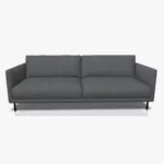 freistil 133 Sofa in der Breite ca. 222 cm im Stoff-Bezug 1052 graphitgrau