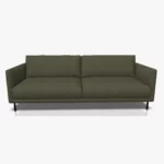 freistil 133 Sofa in der Breite ca. 222 cm im Stoff-Bezug 1054 grauoliv