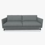 freistil 133 Sofa in der Breite ca. 222 cm im Stoff-Bezug 1055 basaltgrau