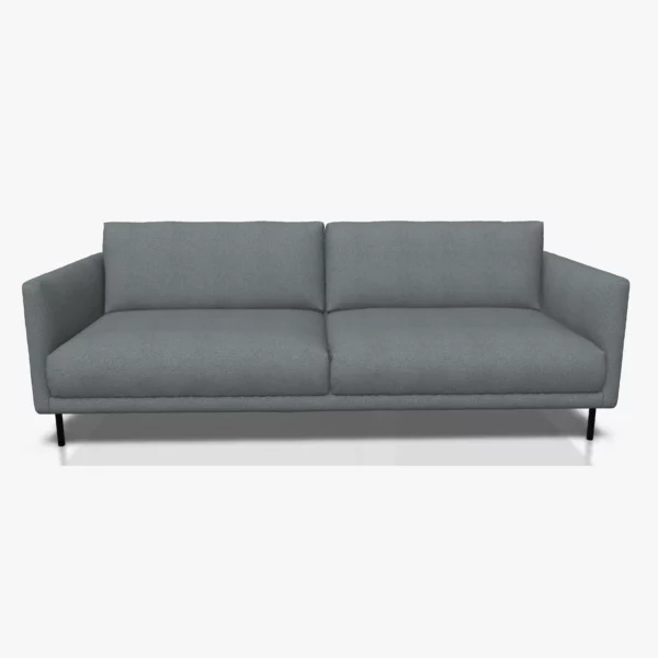 freistil 133 Sofa in der Breite ca. 222 cm im Stoff-Bezug 1055 basaltgrau