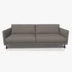 freistil 133 Sofa in der Breite ca. 222 cm im Stoff-Bezug 3040 platingrau