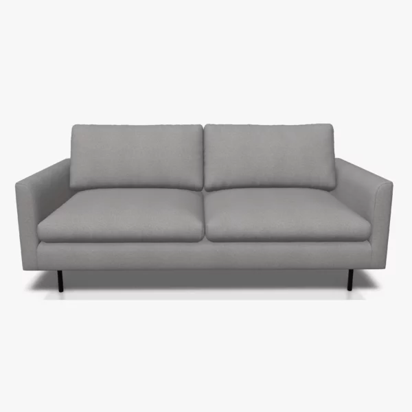 freistil 134 Sofa in der Breite ca. 202 cm im Stoff-Bezug 1050 signalgrau