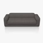 freistil 136 Sofa in der Breite ca, 223 cm im Stoff-Bezug 4019 braungrau