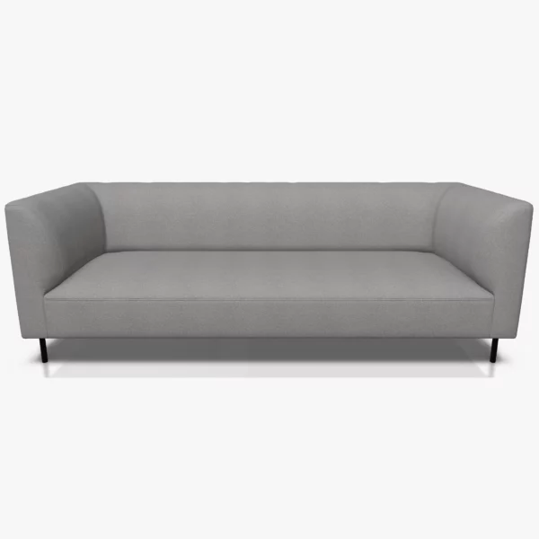 freistil 160 Sofa in der Breite ca. 222 cm im Stoff-Bezug 1050 signalgrau