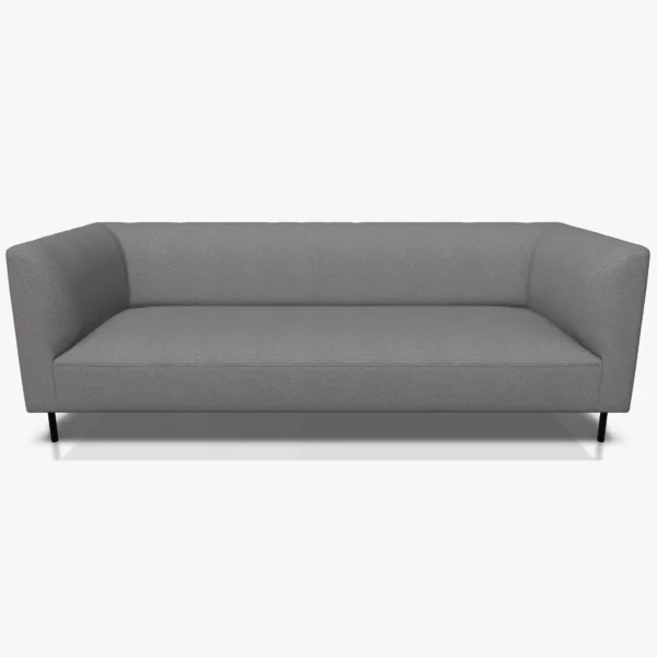 freistil 160 Sofa in der Breite ca. 222 cm im Stoff-Bezug 1051 eisengrau