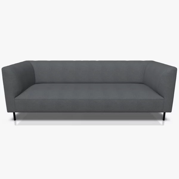 freistil 160 Sofa in der Breite ca. 222 cm im Stoff-Bezug 1052 graphitgrau