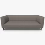 freistil 160 Sofa in der Breite ca. 222 cm im Stoff-Bezug 3040 platingrau