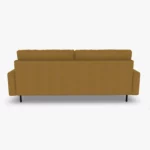 freistil 170 Sofa in der Breite ca. 203 cm aus der Rueckansicht im Stoff-Bezug 3045 braunbeige