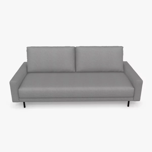 freistil 170 Sofa in der Breite ca. 203 cm im Stoff-Bezug 1051 eisengrau