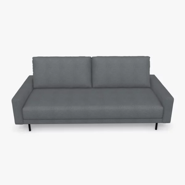 freistil 170 Sofa in der Breite ca. 203 cm im Stoff-Bezug 1052 graphitgrau