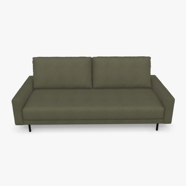 freistil 170 Sofa in der Breite ca. 203 cm im Stoff-Bezug 1054 grauoliv