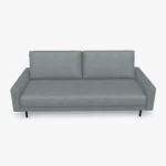 freistil 170 Sofa in der Breite ca. 203 cm im Stoff-Bezug 1055 basaltgrau