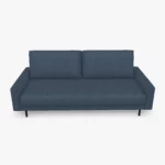 freistil 170 Sofa in der Breite ca. 203 cm im Stoff-Bezug 1056 schwarzblau