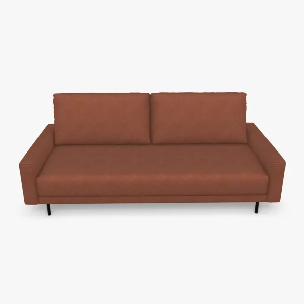 freistil 170 Sofa in der Breite ca. 203 cm im Stoff-Bezug 1057 kupferbraun