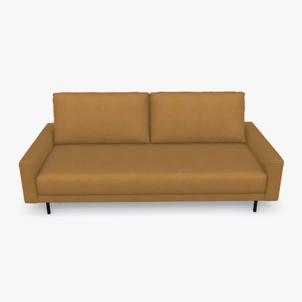 freistil 170 Sofa in der Breite ca. 203 cm im Stoff-Bezug 1058 braunbeige