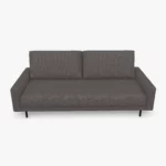 freistil 170 Sofa in der Breite ca. 203 cm im Stoff-Bezug 4019 braungrau