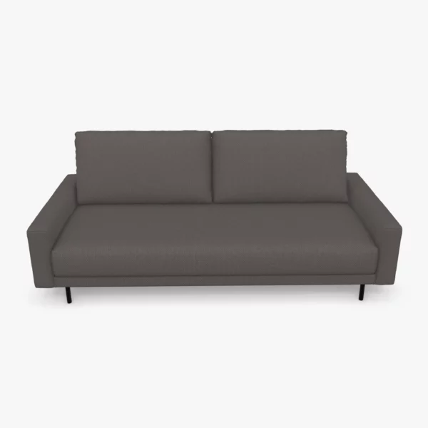 freistil 170 Sofa in der Breite ca. 203 cm im Stoff-Bezug 4019 braungrau