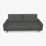 freistil 170 Sofa in der Breite ca. 203 cm im Stoff-Bezug 4021 schiefergrau