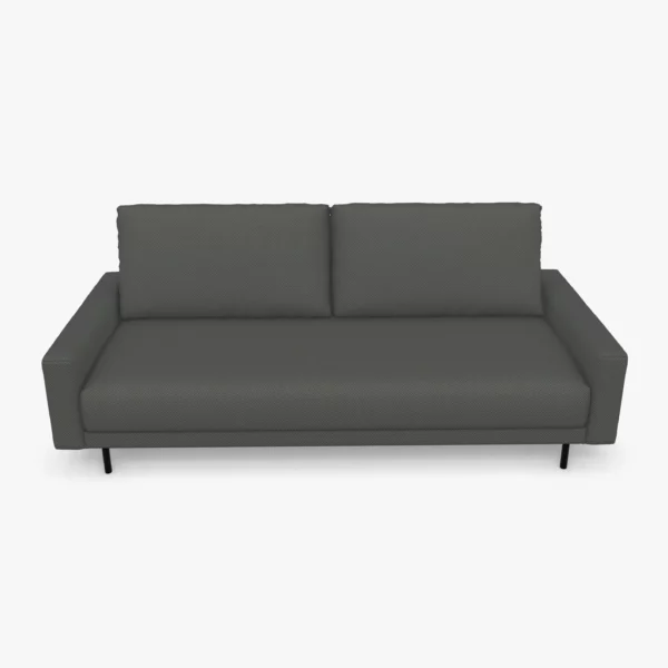 freistil 170 Sofa in der Breite ca. 203 cm im Stoff-Bezug 4021 schiefergrau