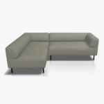 freistil 185 Ecksofa in der Breite 225 cm im Stoffr-Bezug 3046 lichtgrau