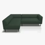 freistil 185 Ecksofa in der Breite ca. 225 cm im Stoffr-Bezug 4024 laubgruen