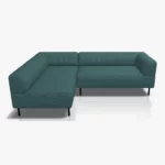 freistil 185 Ecksofa in der Breite ca. 225 cm im Stoffr-Bezug 4025 azurblau