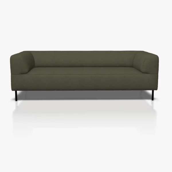 freistil 185 Sofa in der Breite 203 cm im Stoff-Bezug 1054 grauoliv