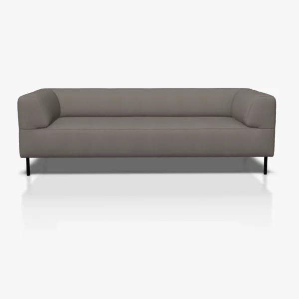 freistil 185 Sofa in der Breite 203 cm im Stoff-Bezug 3040 platingrau