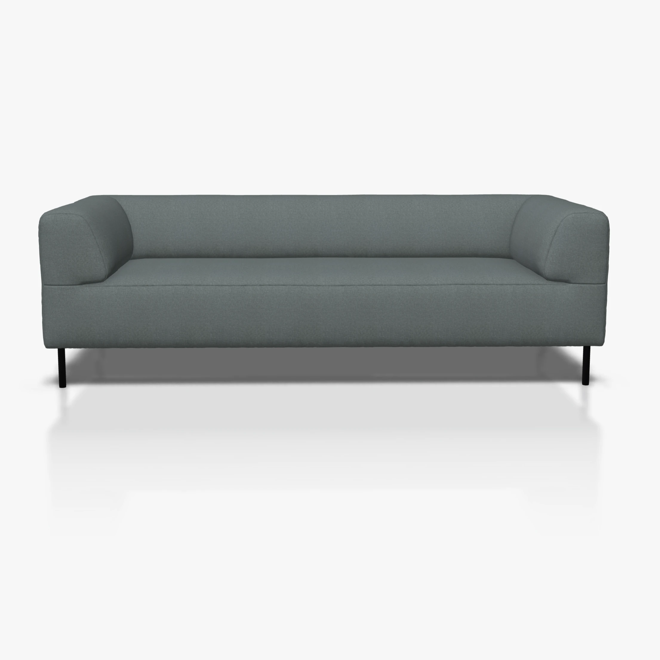 freistil 185 Sofa in der Breite 203 cm im Stoff-Bezug 3043 basaltgrau