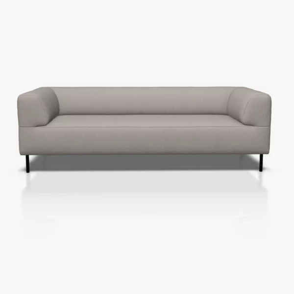 freistil 185 Sofa in der Breite 203 cm im Stoff-Bezug 4020 silbergrau