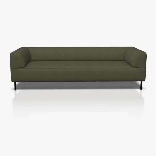 freistil 185 Sofa in der Breite ca, 223 cm im Stoff-Bezug 1054 grauoliv