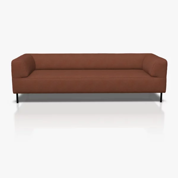 freistil 185 Sofa in der Breite 223 cm im Stoff-Bezug 1057 kupferbraun