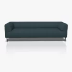 freistil 185 Sofa in der Breite ca, 223 cm im Stoff-Bezug 3042 graublau