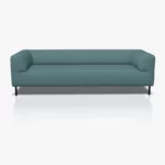 freistil 185 Sofa in der Breite ca, 223 cm im Stoff-Bezug 3047 taubenblau