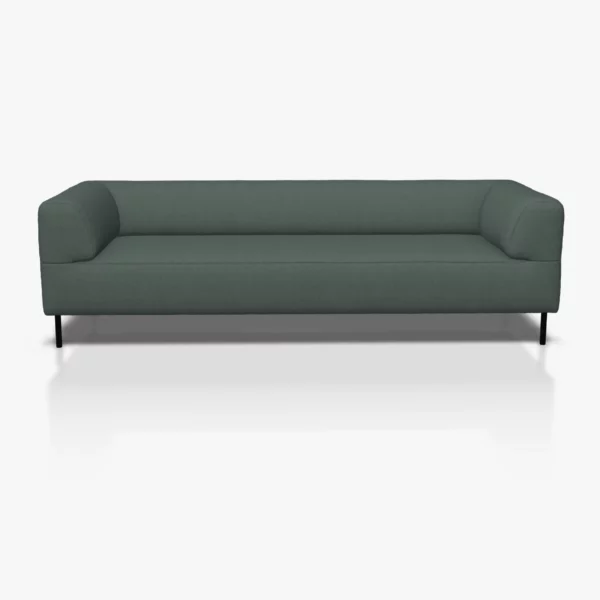 freistil 185 Sofa in der Breite ca, 223 cm im Stoff-Bezug 3048 blaugrau