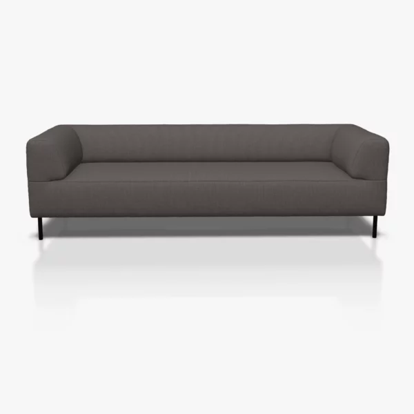 freistil 185 Sofa in der Breite ca, 223 cm im Stoff-Bezug 4019 braungrau