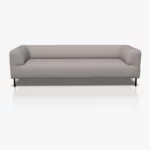 freistil 185 Sofa in der Breite ca, 223 cm im Stoff-Bezug 4020 silbergrau