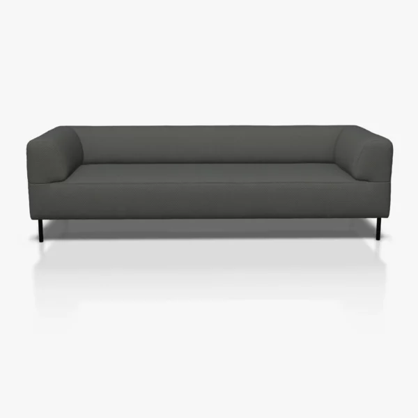 freistil 185 Sofa in der Breite ca, 223 cm im Stoff-Bezug 4021 schiefergrau