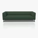 freistil 185 Sofa in der Breite ca, 223 cm im Stoff-Bezug 4024 laubgruen