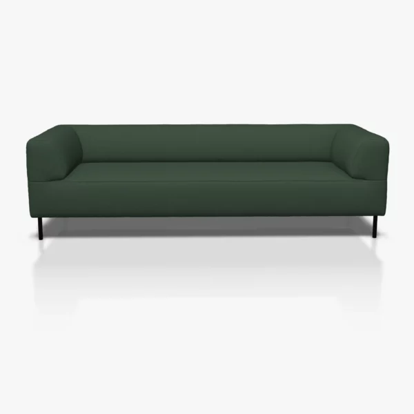 freistil 185 Sofa in der Breite ca, 223 cm im Stoff-Bezug 4024 laubgruen