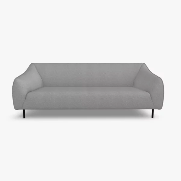 freistil 132 Sofa in der Breite ca. 212 cm im Stoff-Bezug 1051 eisengrau