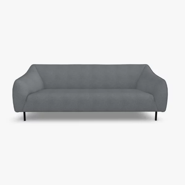 freistil 132 Sofa in der Breite ca. 212 cm im Stoff-Bezug 1052 graphitgrau