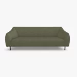 freistil 132 Sofa in der Breite ca. 212 cm im Stoff-Bezug 1054 grauoliv