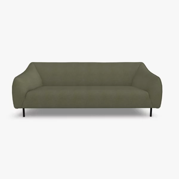 freistil 132 Sofa in der Breite ca. 212 cm im Stoff-Bezug 1054 grauoliv