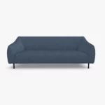 freistil 132 Sofa in der Breite ca. 212 cm im Stoff-Bezug 1056 schwarzblau