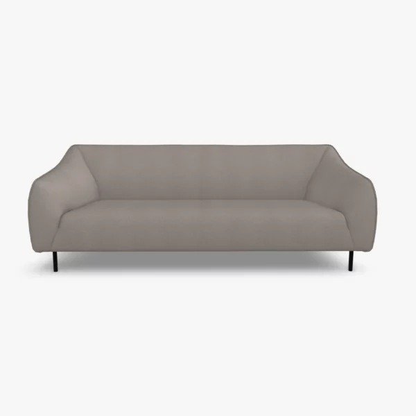 freistil 132 Sofa in der Breite ca. 212 cm im Stoff-Bezug 3040 platingrau