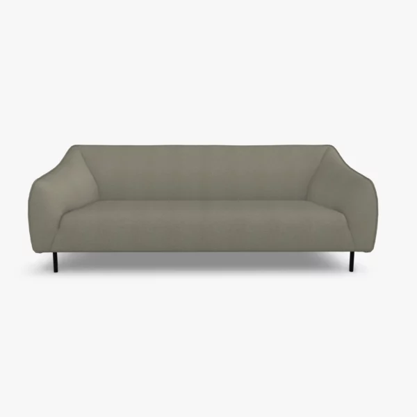 freistil 132 Sofa in der Breite ca. 212 cm im Stoff-Bezug 3044 betongrau