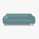 freistil 132 Sofa in der Breite ca. 212 cm im Stoff-Bezug 3047 taubenblau