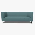 freistil 160 Sofa in der Breite ca. 202 cm im Stoff-Bezug 3047 taubenblau