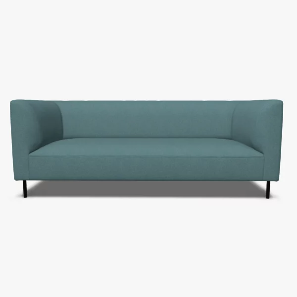 freistil 160 Sofa in der Breite ca. 202 cm im Stoff-Bezug 3047 taubenblau